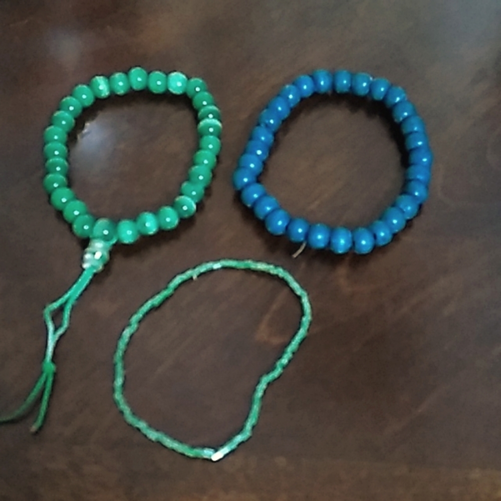3 bracelets